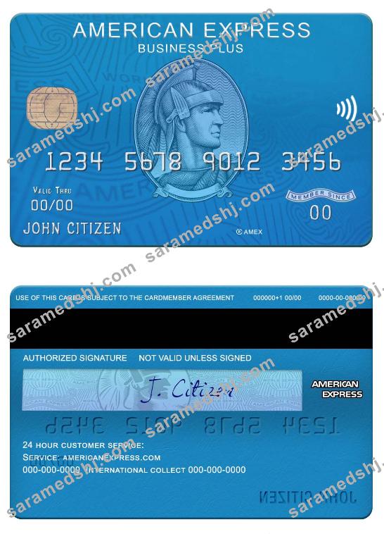 USA Citizens bank amex blue business plus card